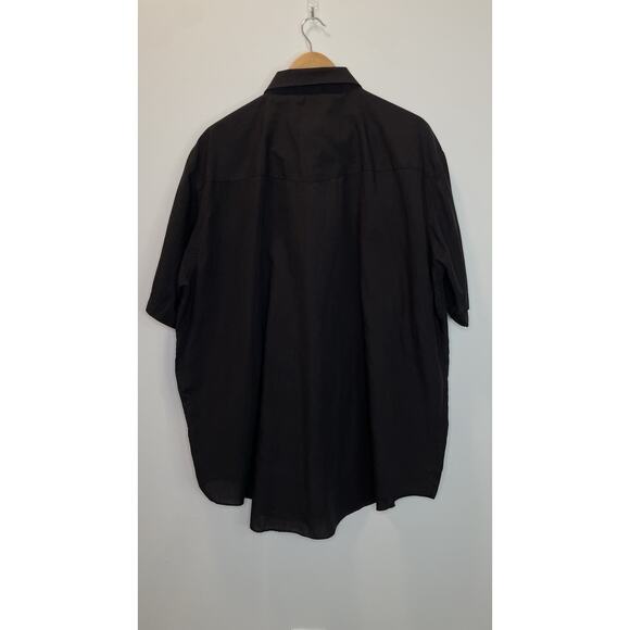 Vtg Ely Cattleman Pearl Snap Bald Eagle Western American Flag Patriotic Mens 3XL - Picture 6 of 6